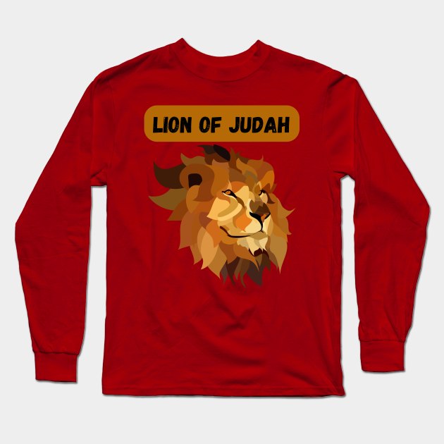 Lion of Judah Long Sleeve T-Shirt by Megaluxe 